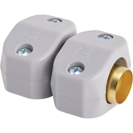 Best Garden 5/8 In. or 3/4 In. Brass Hose Mender 39020